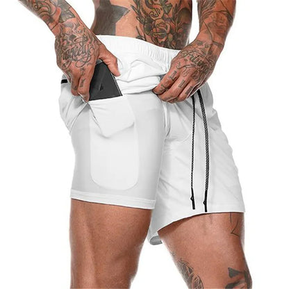 Herrsportshorts Sportkläder Sommarlöparshorts Strandbyxor Gym Fitness Träningsdräkt Jogging Träningsshorts Herrshorts