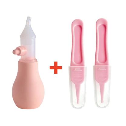 Silikon näsaspirator för babysugpump näsrengörare barn lugnande näsrengöringsanordning näsrengöringsverktyg