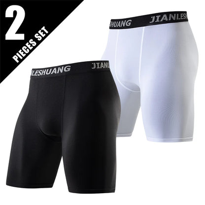 1/2/5 st tonåringar till vuxna flera storlekar herr sportunderkläder fitness långa boxershorts löpning träning basket fotboll sh