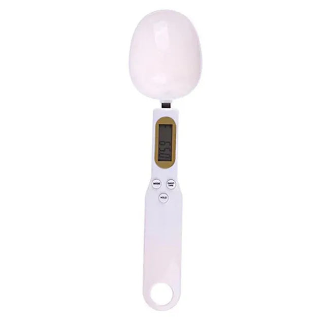 Mini Skedvåg Digital Köksvåg Elektronisk LCD Matvåg 0,1-500 g Matlagningsmjöl Mjölk Kaffe Pulver Vikt Mätsked