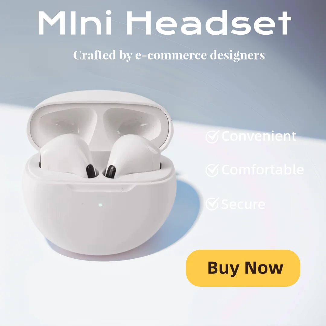 Mini Bluetooth-headset trådlöst bärbart hörlurshandsfree-kommunikationshörlurar med mikrofon för mobiltelefonhörlurar
