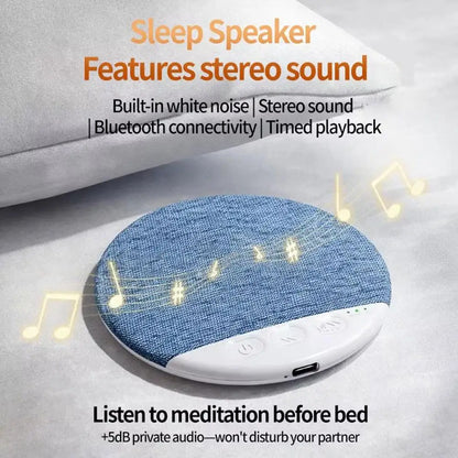 Mini Bluetooth-högtalare med naturljud, vitt brus, trådlös soundbar, MP3-musikspelare, ultratunn, tidsinställd avstängning, ljuduppspelning