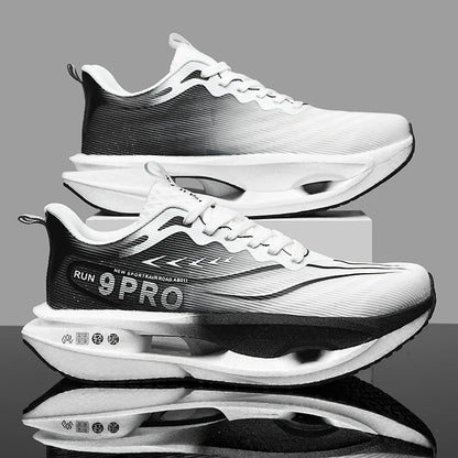 Herr Sport Löparskor Carbon Board Marathon Andningsbara Lätt Komfort Dam Atletiska Sneakers Jogging Tenis Luftkudde 2026