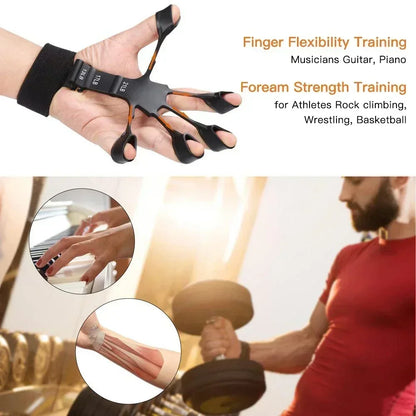 Handgreppsförstärkare Fysiska verktyg Gitarrfingertränare Träning och motion Gym 6:e nivå Resistans Gripster Expander