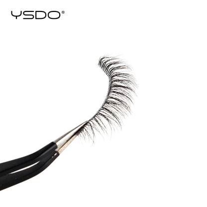 YSDO Halvögonfransar 3/10 par Naturliga Hela Lösögonfransar 3D-Fransar Kattögonfransar Lösögonfransförlängning Faux Cils Makeupverktyg