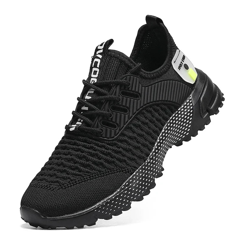 Unisex Sneakers Mode Herr Casual Skor Högkvalitativa Mesh Promenadskor Lätta Vulkaniserade Skor