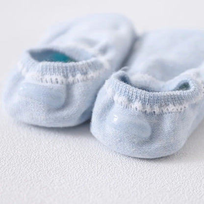 18 färger babystrumpor nyfödd pojke flicka golv barn spädbarn halkfri småbarn tofflor halkfria djur får lejon dinosaurie barn