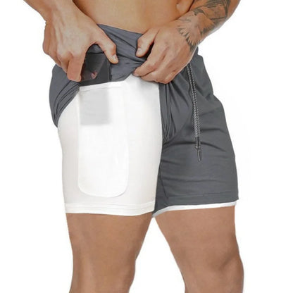 Herrsportshorts Sportkläder Sommarlöparshorts Strandbyxor Gym Fitness Träningsdräkt Jogging Träningsshorts Herrshorts