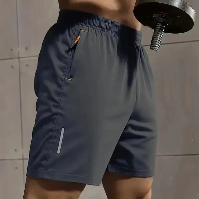 Sommar Nya Ankomst Sportshorts Herr Nya Bekväma Elastiska Midjekläder Herr Andningsbara Korta Byxor Plusstorlekar