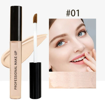 Ögon Ansikte Concealer Flytande Täckning Mörka Ringar Akne Naturlig Makeup Effekt Anti-cerne Bas Foundation Kräm Makeup Kosmetika