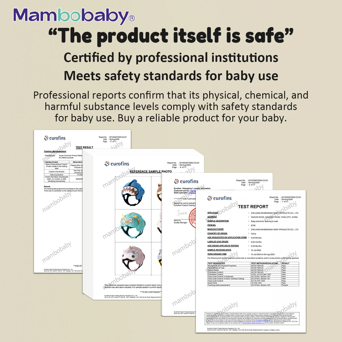 Mambobaby Säker Anti-Shock Babyhjälm Småbarn Huvudskydd Huvudbonad för Spädbarn Lär Krypa, Gå Förhindra Skador från Stötfall