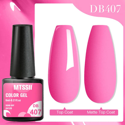 7ml Champagne Guld Silver Reflekterande Nagelgellack Glittrande Skinande Glitter Rosa Röd Nageltillbehör Semi-permanent Gellack