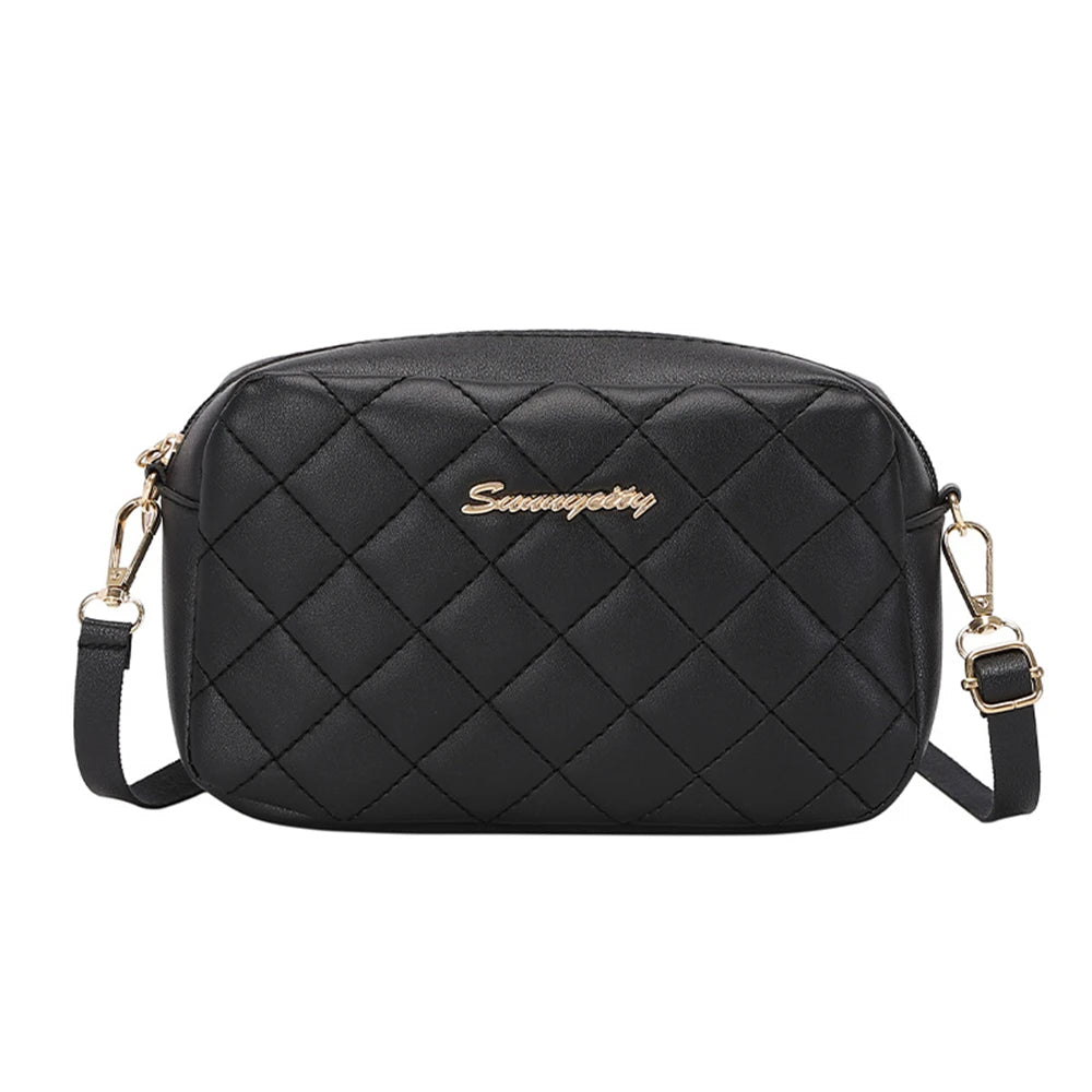 2024 Tofs Liten Messengerväska För Dam Trend Lingge Broderi Kamera Kvinnlig Axelväska Mode Kedja Dam Crossbody Väskor