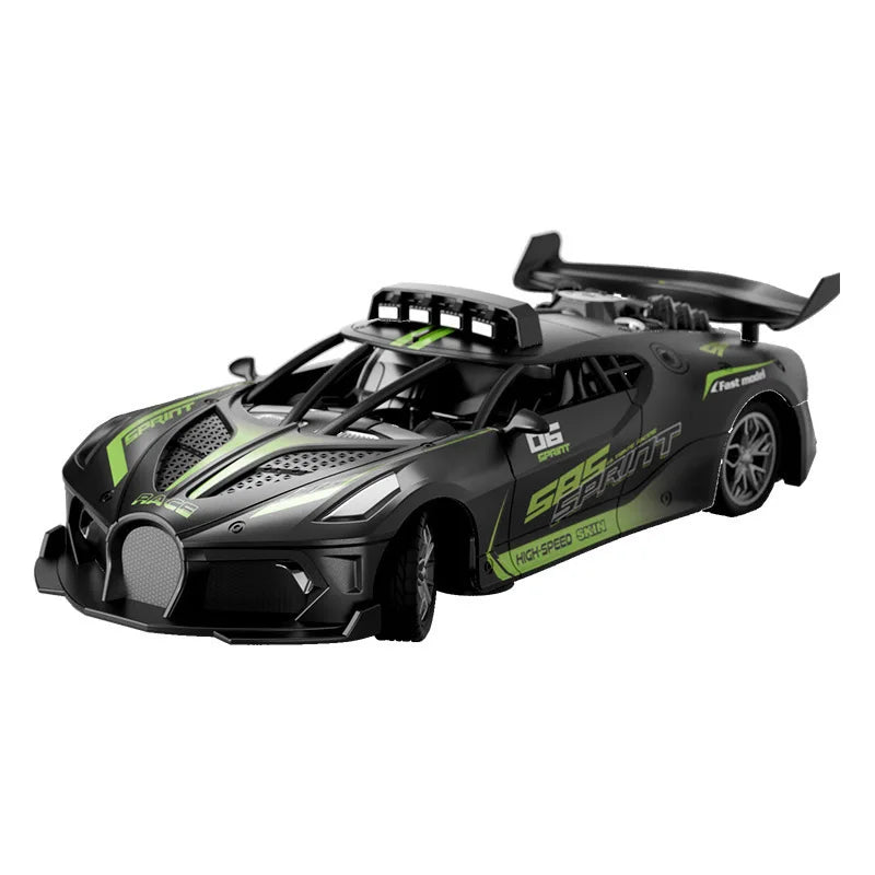 Rc-bil 4-kanalig höghastighets fjärrstyrd driftbil racingbil elektrisk sportbil leksaksmodellleksaker för pojkar barn födelsedagspresent