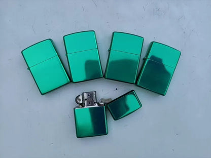 Partihandel Olja Vintage Metall Paraffin Tändare Design Vindtät Slipskiva Klassisk Röktillbehör för Rökverktyg Utomhus