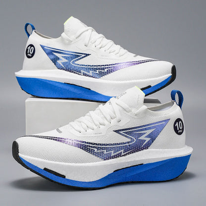 Maratonlöparskor Carbon Board Stor storlek 46 Herr Sport Andningsbara Lättviktiga Dam Bekväma Atletiska Utomhus Sneakers