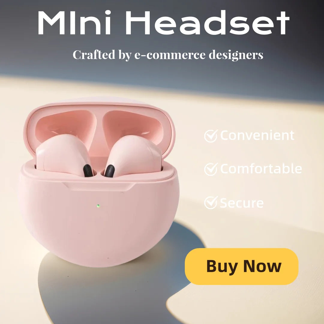 Mini Bluetooth-headset trådlöst bärbart hörlurshandsfree-kommunikationshörlurar med mikrofon för mobiltelefonhörlurar