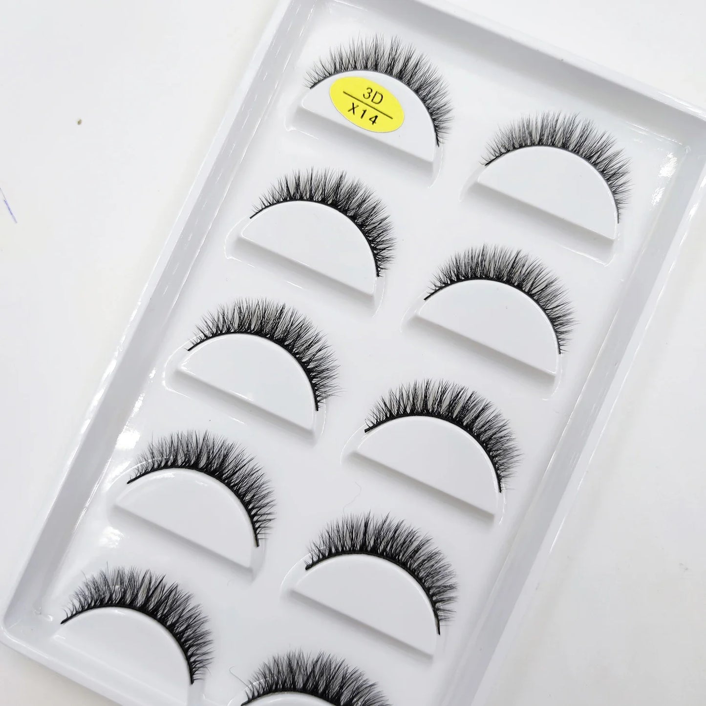 38 stilar 5 par ögonfransar naturliga 3D mink lösögonfransar smink lösögonfransar falska ögonfransar falska cils smink skönhetsverktyg grossist