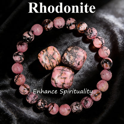 Lavapärlorarmband 6 8 10mm Natursten Reiki Vitalitetsarmband Skydd Meditation Chakra Handgjorda Unisex Smycken
