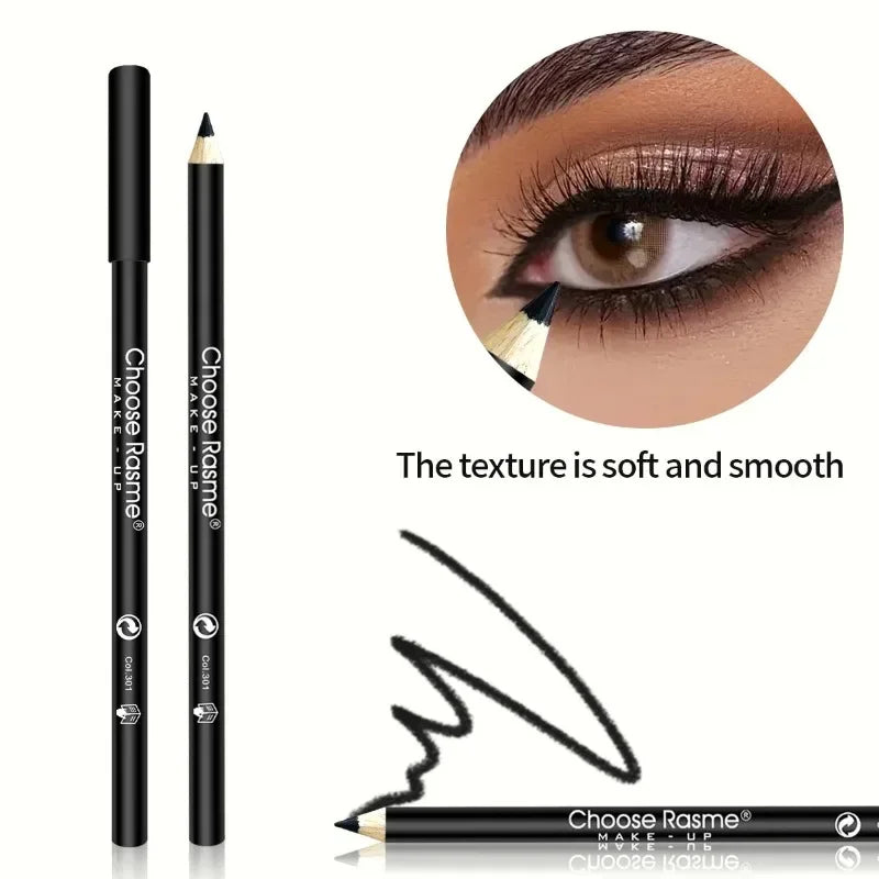 1/5/20 st. Varaktig Vattentät Flytande Eyeliner Icke-blekande Slät Snabbtorkande Eyelinerpenna Inget Bläckläckage Svart Eyeliner Makeup