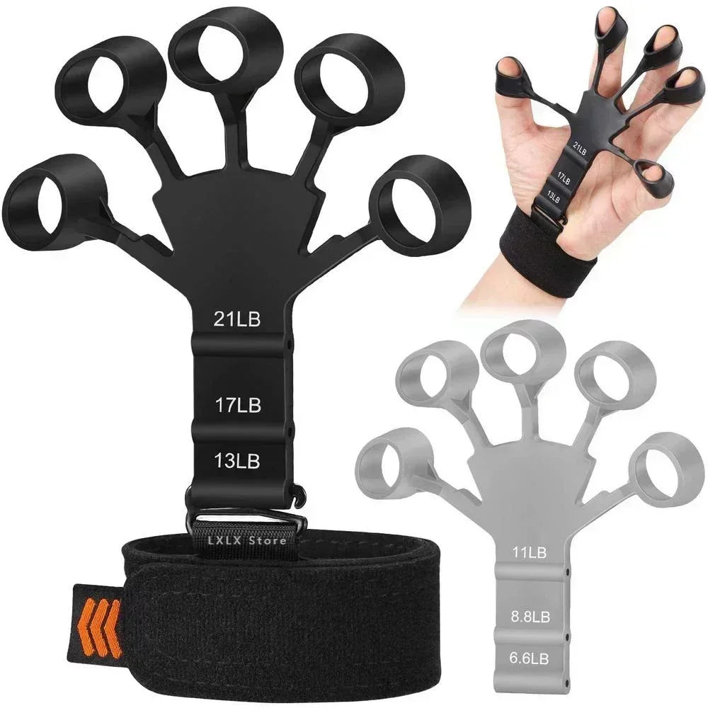 Handgreppsförstärkare Fysiska verktyg Gitarrfingertränare Träning och motion Gym 6:e nivå Resistans Gripster Expander