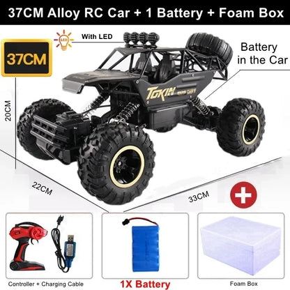 1:16 / 1:12 Terrängbil RC-bil 30 km/h Höghastighets 4WD Eldriven fjärrstyrd bil Buggy 4X4 Terrängbilsfordon Modellleksak Present