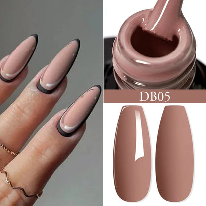 7ml Champagne Guld Silver Reflekterande Nagelgellack Glittrande Skinande Glitter Rosa Röd Nageltillbehör Semi-permanent Gellack