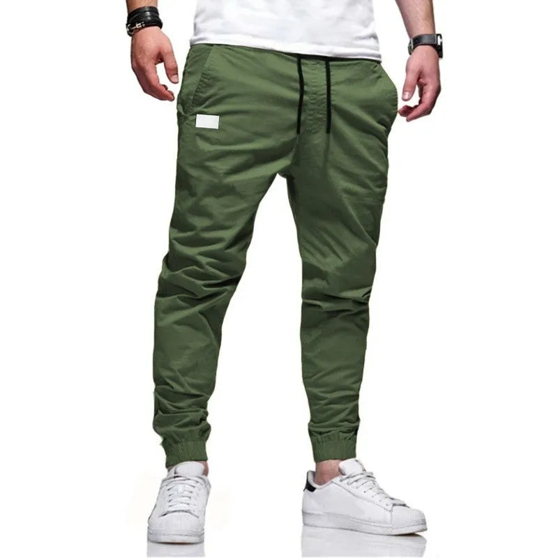 Nya Herr Casual Sportbyxor Träningsbyxor Herr Jogger Cargo Harem Pennbyxor Byxor Flerficks Träningskläder