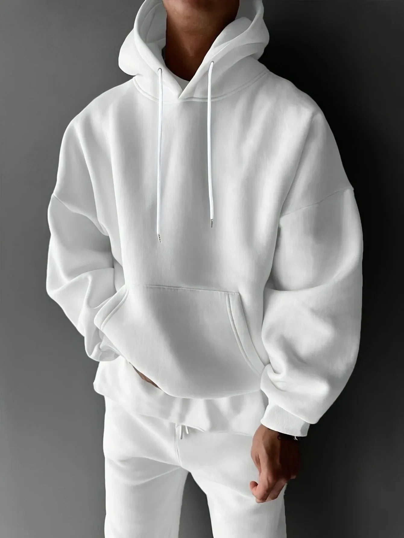 Japan Harajuku Plommonblomma Herr Hoodie Sport Casual Mode POP Y2K Fleece Höst Vinter Långärmad Tröja Topp Kläder