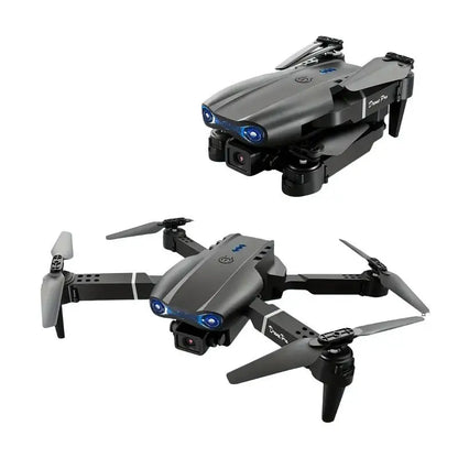 RC Drönare 4K HD Dubbelkamera 5G WIFI FPV Hopfällbar Quadcopter med Höjdhållnings-LED-Lampor Gåva