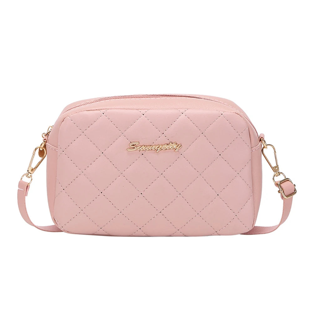 2024 Tofs Liten Messengerväska För Dam Trend Lingge Broderi Kamera Kvinnlig Axelväska Mode Kedja Dam Crossbody Väskor