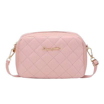 2024 Tofs Liten Messengerväska För Dam Trend Lingge Broderi Kamera Kvinnlig Axelväska Mode Kedja Dam Crossbody Väskor