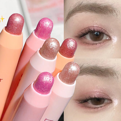 Droppformad stjärnhimmel för underögonen, icke-kladdig pärlskimrande konturerande ögonskugga, highlighterstift för makeup