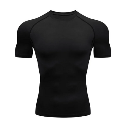 Herr 2/3-delars set boxningsdräkt rashguard herrkit MMA kompressionskläder herr långärmad t-shirt + leggings träningsdräkt sportdräkt