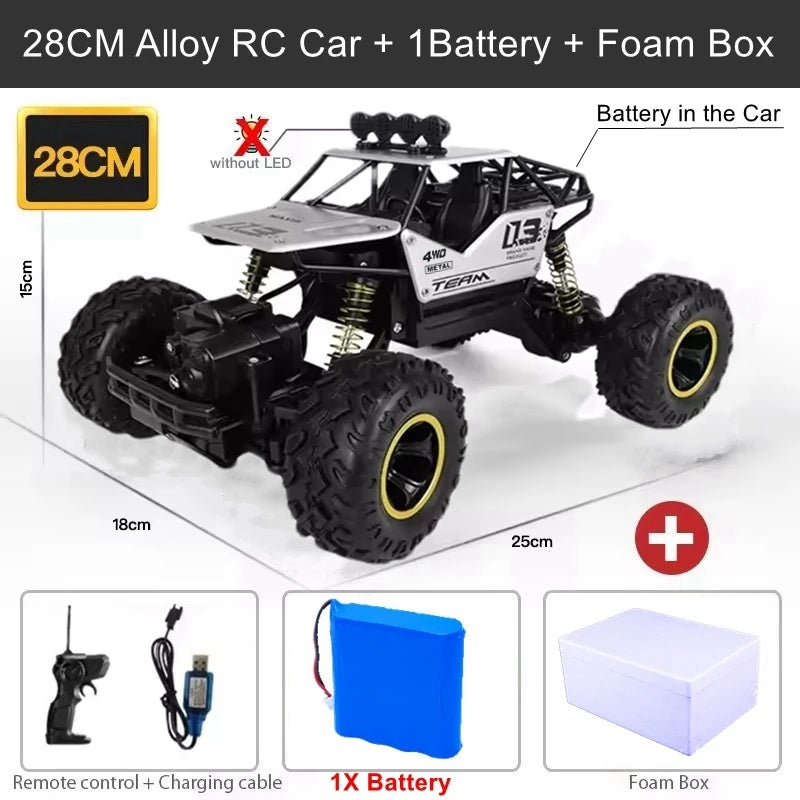 1:16 / 1:12 Terrängbil RC-bil 30 km/h Höghastighets 4WD Eldriven fjärrstyrd bil Buggy 4X4 Terrängbilsfordon Modellleksak Present