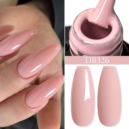 7ml Champagne Guld Silver Reflekterande Nagelgellack Glittrande Skinande Glitter Rosa Röd Nageltillbehör Semi-permanent Gellack