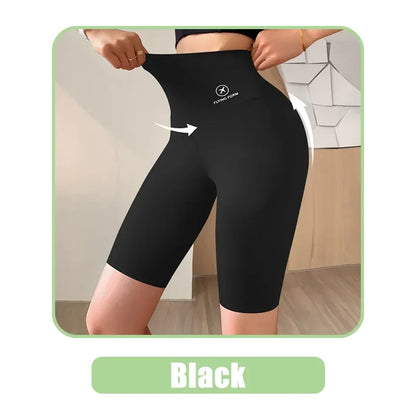 M-XL Damshorts Sport Shorts För Damer Nya Cykling Jogging Fitness Hög Midja Push Up Gymshorts Leggings Yogakläder