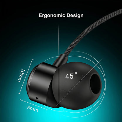 Brusreducerande trådbundna hörlurar Typ C trådbundna hörlurar med HD-mikrofon för Xiaomi Realme Samsung Galaxy S25 S24 S23 S22 S21