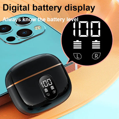 Nyaste Bluetooth-hörlurar Pro4-Plus trådlösa hörlurar HiFi-musik stereoheadset A87 Pods öronsnäckor TWS för Xiaomi iPhone Airpad