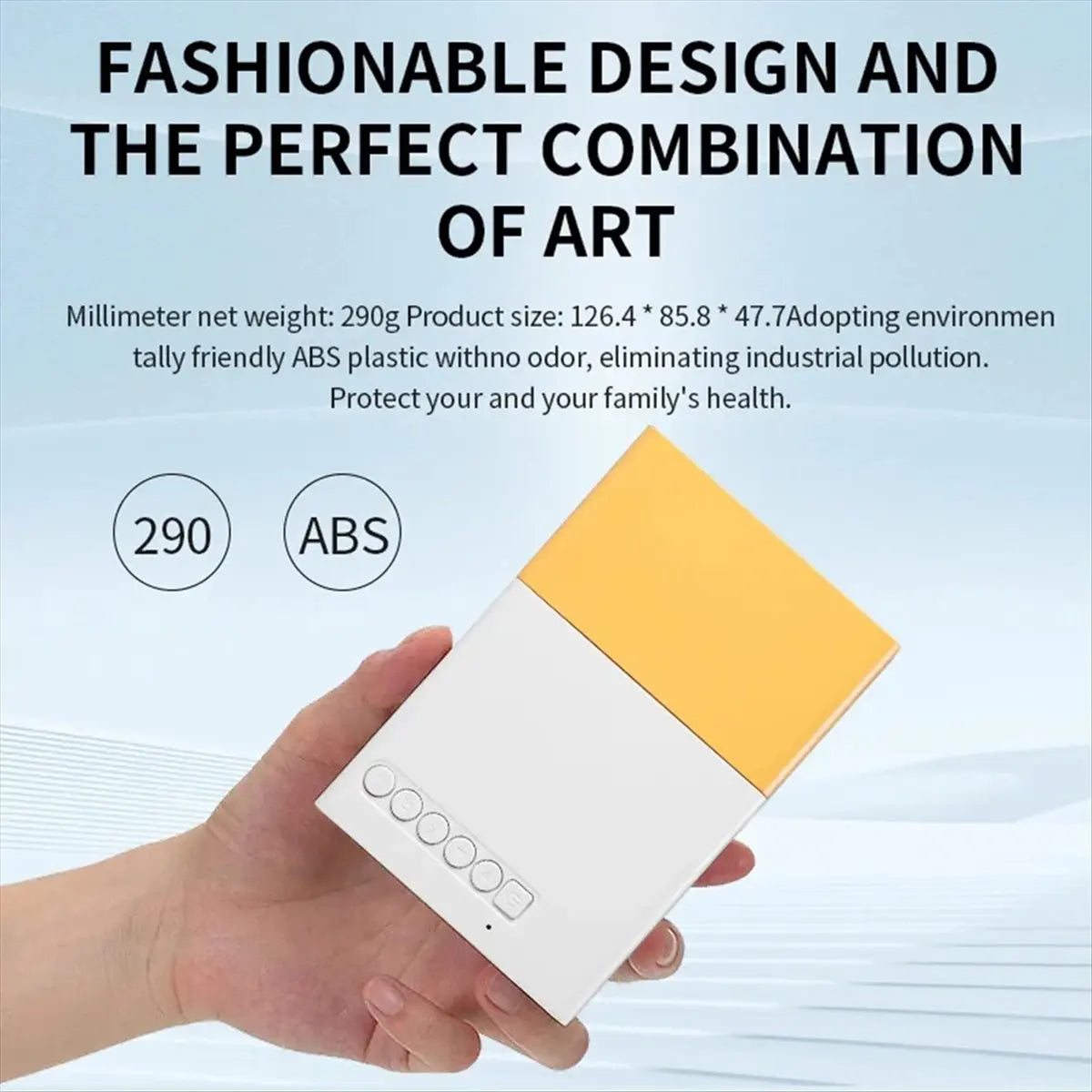 Delighted - Bärbar miniprojektor med stöd för Full HD 1080P - Inkluderar fjärrkontroll, USB-driven, perfekt för smartphones
