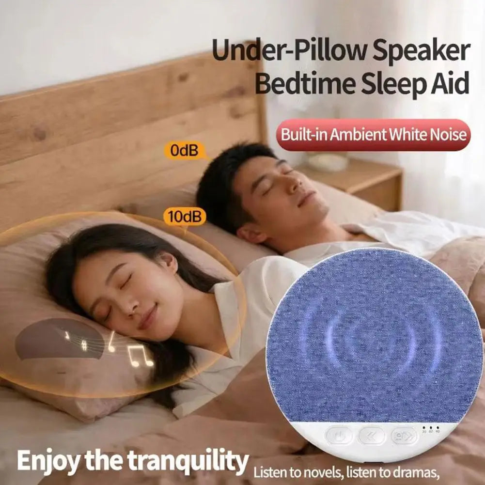 Mini Bluetooth-högtalare med naturljud, vitt brus, trådlös soundbar, MP3-musikspelare, ultratunn, tidsinställd avstängning, ljuduppspelning