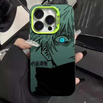 Toji Satoru Gojo Coolt Hårt Mobilskal till iPhone 17 16 15 14 13 12 11 Pro Max Plus 17 Air 16E X XR XS Max Stötsäkert Baksida