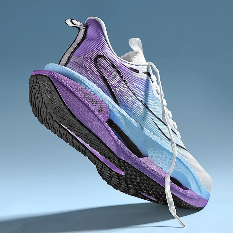 Herr Sport Löparskor Carbon Board Marathon Andningsbara Lätt Komfort Dam Atletiska Sneakers Jogging Tenis Luftkudde 2026