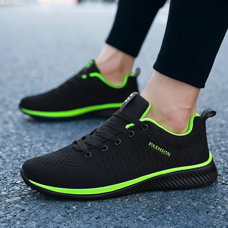 MAEDEF Löparskor Herr Andningsbara Sneakers 2025 Lätta Promenadskor Halkfria Bekväma Herrsportskor Sommar
