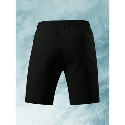 Sommar Herr 2-pack Herr Utomhussport Issiden Snabbtorkande Shorts Gym Löpning Tunn Version Tennis Sweatsuit Strand Herrshorts