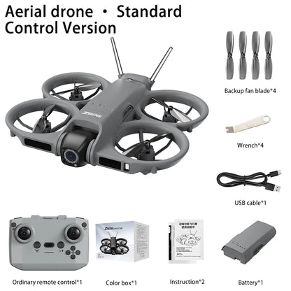 Z906 Drönare 4K HD Dubbelkamera GPS WiFi FPV Borstlös Motor Optiskt Flöde Hopfällbar Hinderundvikande RC Quadcopter