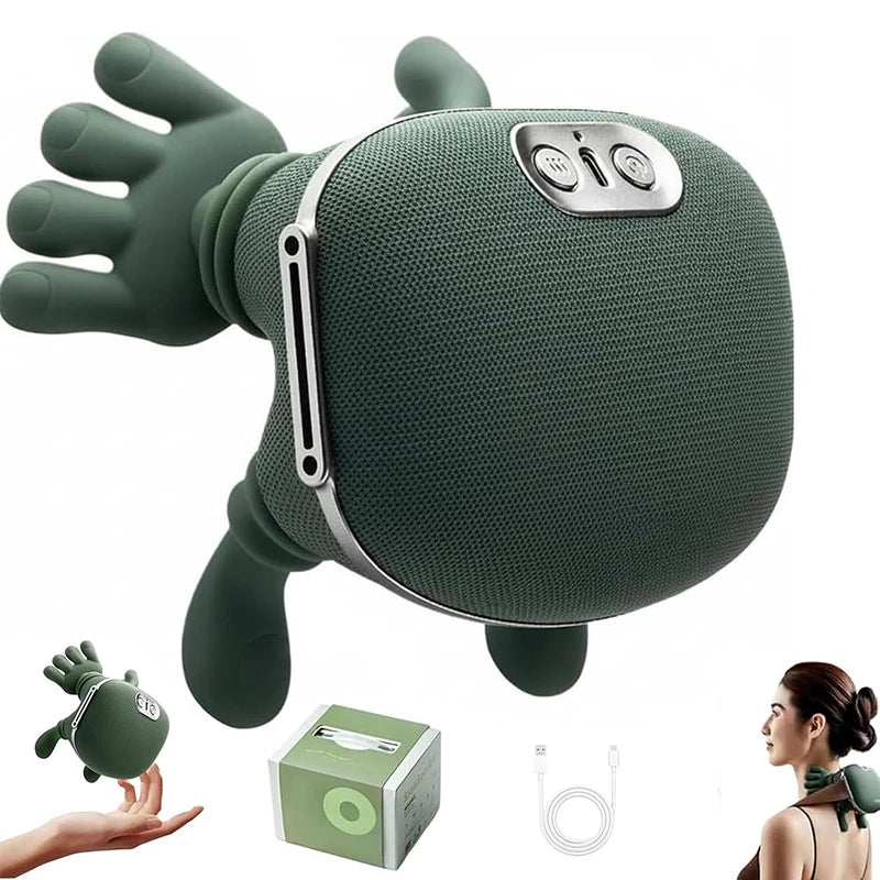 2026 Bionisk nack- och axelmassageapparat N7 Knådningsmassageapparat Sjal 3-nivålägen Nacke Cervikal Midja Ben Kroppsmuskler Massagekudde