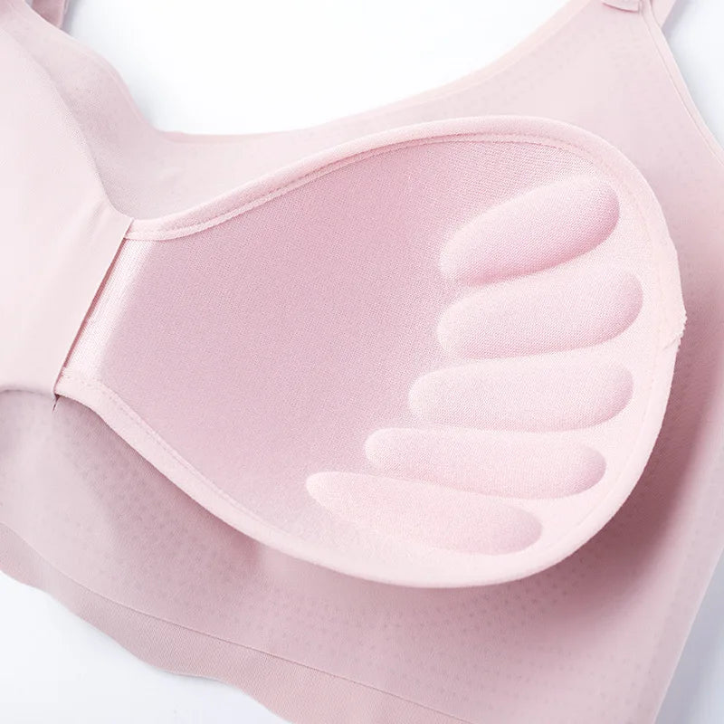 Sexig Sling-BH för Kvinnor, Aktiv Push Up, Sömlös BH, Mjuka Underkläder, Bekväm Bralette, S-2XL, Underkläder 0082