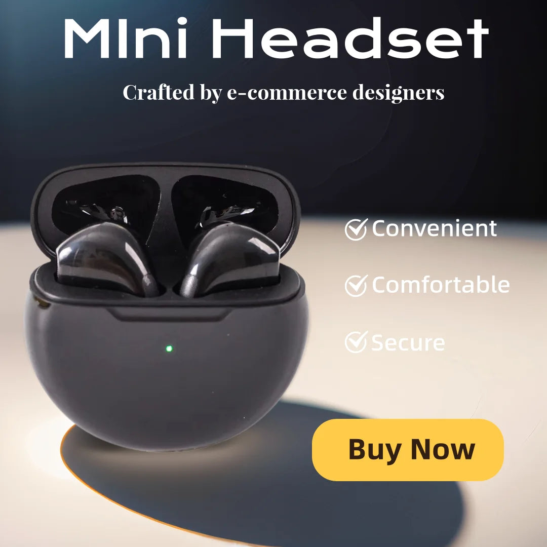 Mini Bluetooth-headset trådlöst bärbart hörlurshandsfree-kommunikationshörlurar med mikrofon för mobiltelefonhörlurar