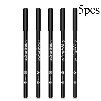 1/5/20 st. Varaktig Vattentät Flytande Eyeliner Icke-blekande Slät Snabbtorkande Eyelinerpenna Inget Bläckläckage Svart Eyeliner Makeup
